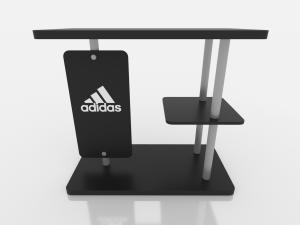 REIN-1258 Portable Counter w/ Shelf